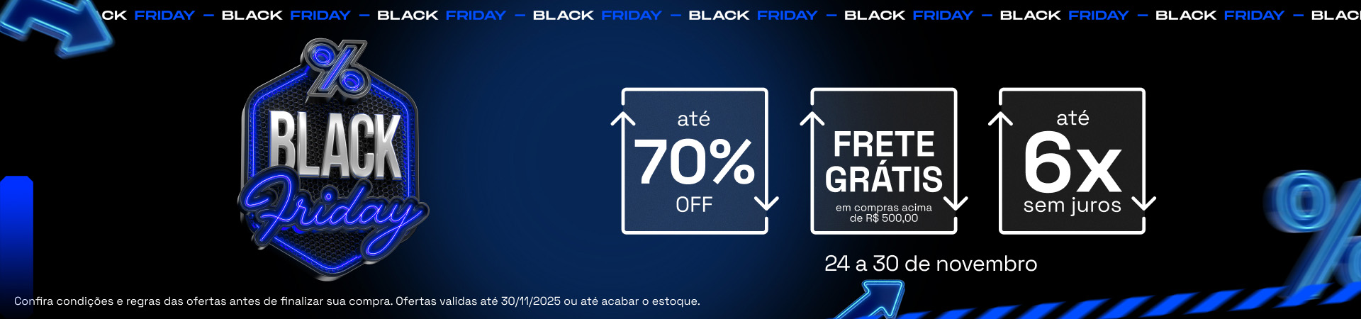 Banner full principal Black Friday Dekstop
